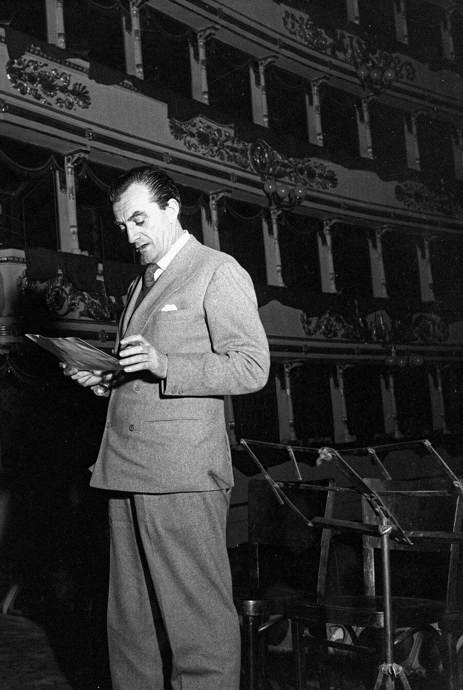 1954 La Vestale regia Luchino Visconti 30641PIN ph Erio Piccagliani © Teatro alla Scala tgl
