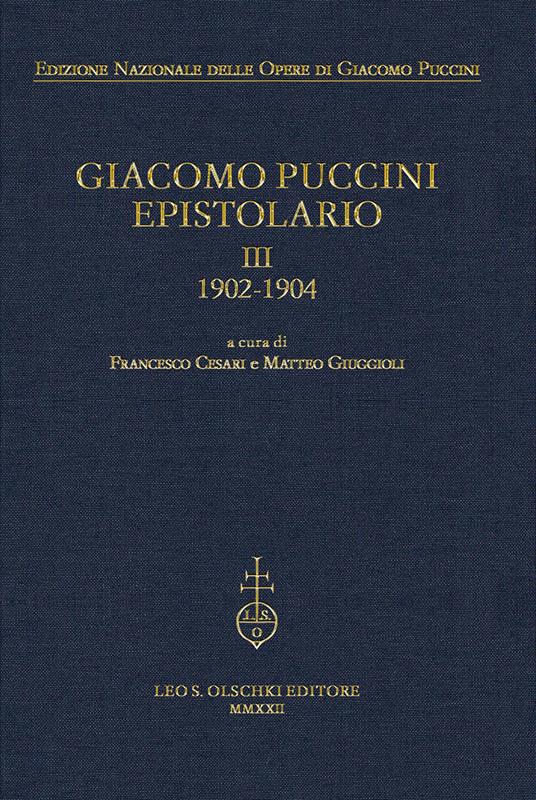 Epistolario Puccini